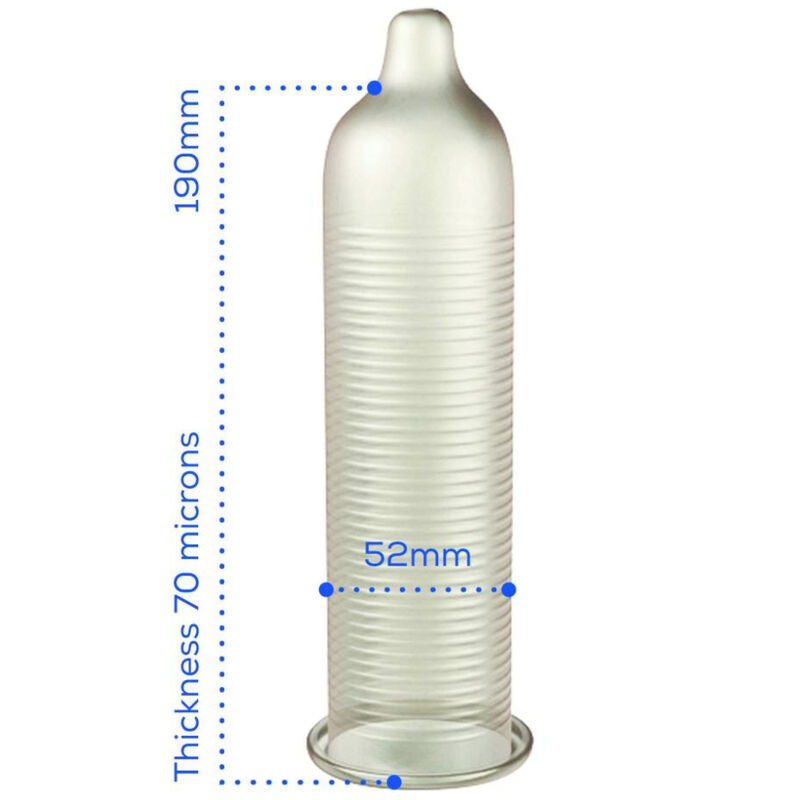 PASANTE - PRÉSERVATIFS EFFET CHAUFFANT SAC 144 UNITÉS PASANTE