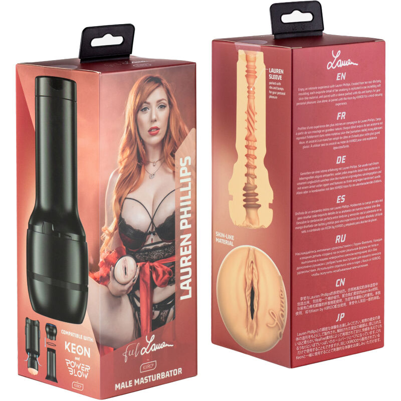 KIIROO - FEEL LAUREN PHILLIPS STARS COLLECTION STROKERS COMPATIBLES POWERBLOW KIIROO