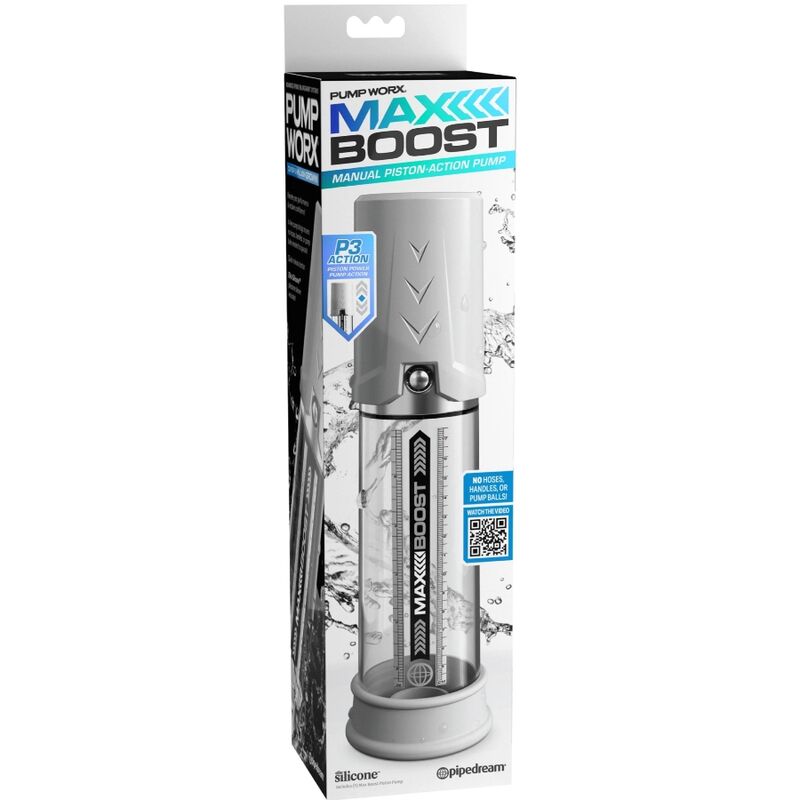 PUMP WORX - MAX BOOST BLANCH PUMP WORX