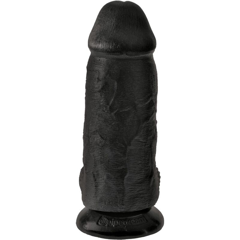 KING COCK - PÉNIS RÉALISTE CHUBBY 23 CM NOIR KING COCK