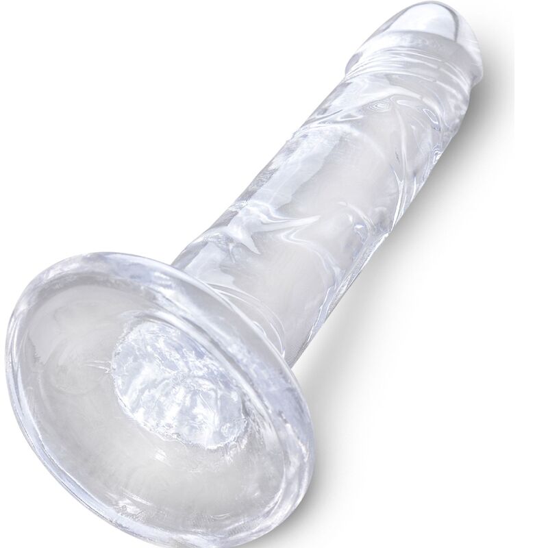 KING COCK - CLEAR PÉNIS RÉALISTE 15.5 CM TRANSPARENT KING COCK