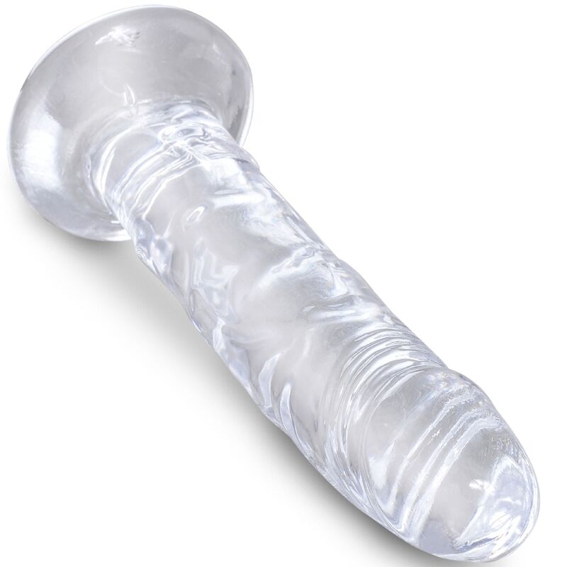 KING COCK - CLEAR PÉNIS RÉALISTE 15.5 CM TRANSPARENT KING COCK