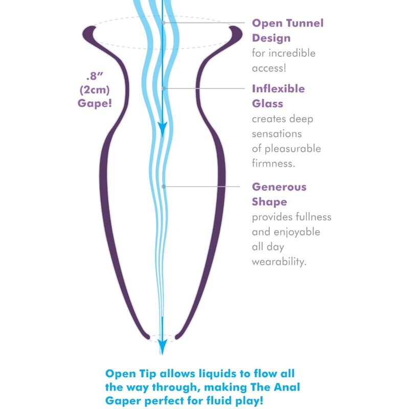 ANAL FANTASY ELITE COLLECTION - DILATATEUR ANAL GAPER POUR DÉBUTANTS CRISTAL TAILLE S ANAL FANTASY ELITE COLLECTION