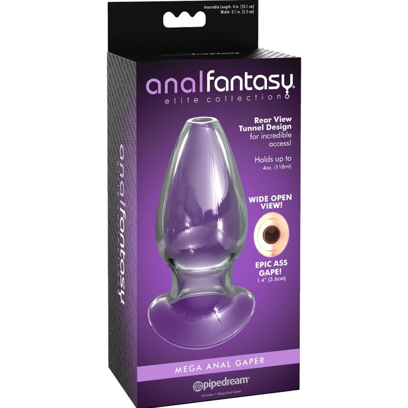 ANAL FANTASY ELITE COLLECTION - DILATATEUR EN CRISTAL ANAL GAPER TAILLE L ANAL FANTASY ELITE COLLECTION