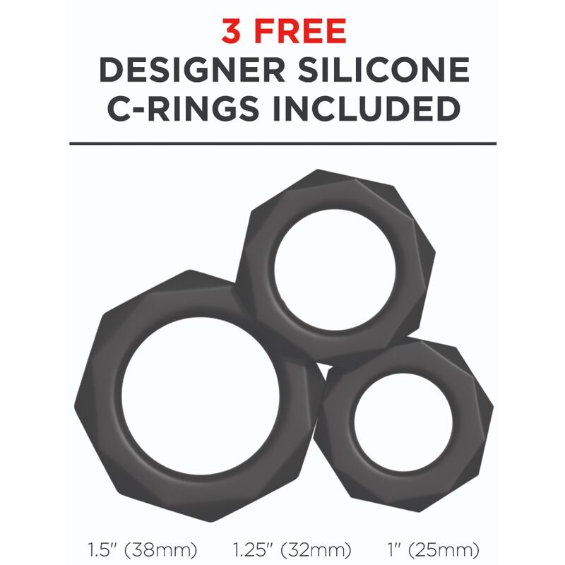 PDX ELITE - VIBRATEUR STROKER EXTENDER PRO PDX ELITE