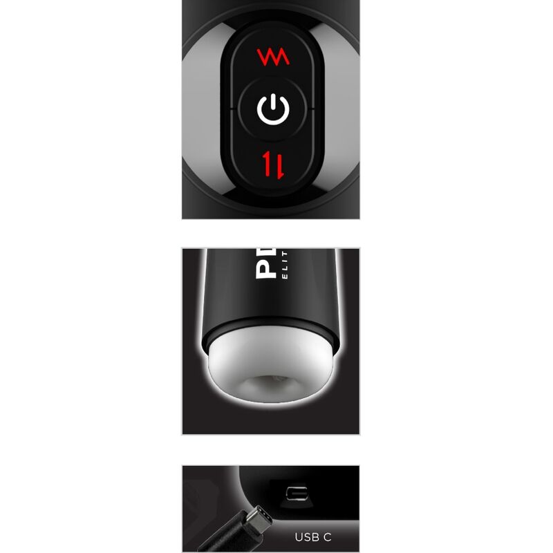 PDX ELITE - VIBRATEUR STROKER MOTO-MILKER PDX ELITE