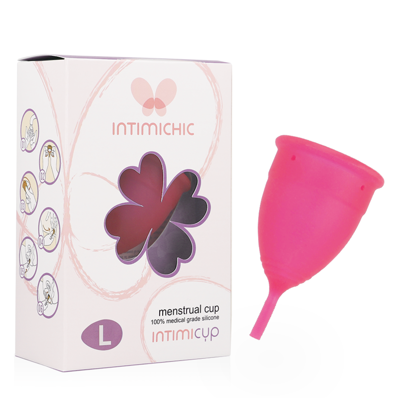 INTIMICHIC - COUPE MENSTRUELLE EN SILICONE MÉDICALE - TAILLE L INTIMICHIC