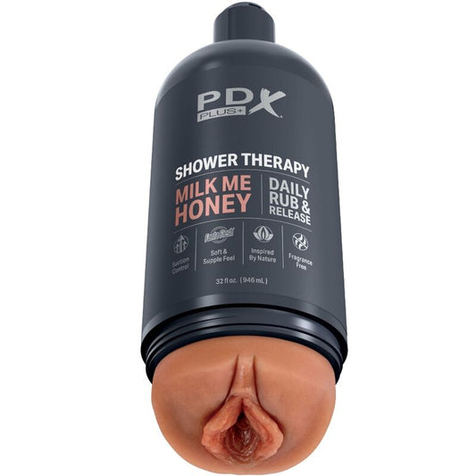 PDX PLUS - MASTURBATEUR STROKER CONCEPTION DE BOUTEILLE DISCRÈTE MILK ME HONEY CANDY SHAMPOOING PDX PLUS+