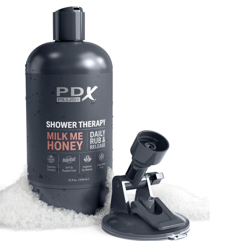 PDX PLUS - MASTURBATEUR STROKER CONCEPTION DE BOUTEILLE DISCRÈTE MILK ME HONEY CANDY SHAMPOOING PDX PLUS+