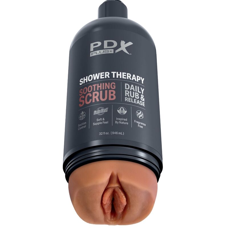 PDX PLUS - MASTURBATEUR STROKER CONCEPTION DE BOUTEILLE DISCRÈTE SCRUB APAISANT SHAMPOOING CANDY PDX PLUS+