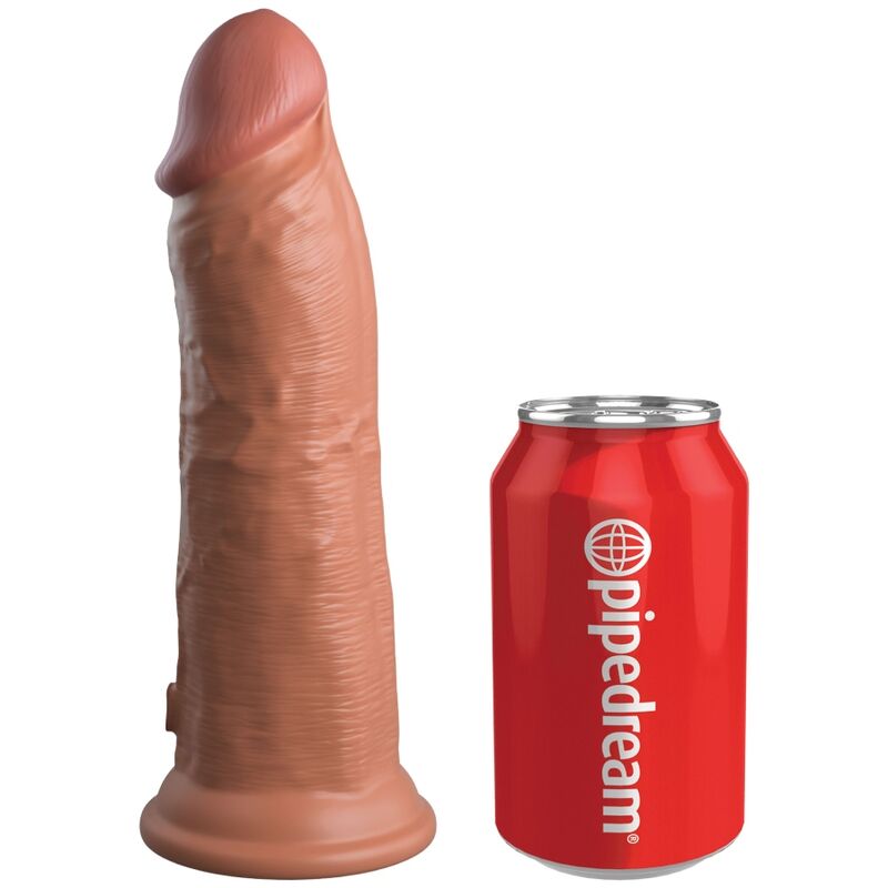 KING COCK - ELITE GODE RÉALISTE EN SILICONE 20.3 CM CARAMEL KING COCK