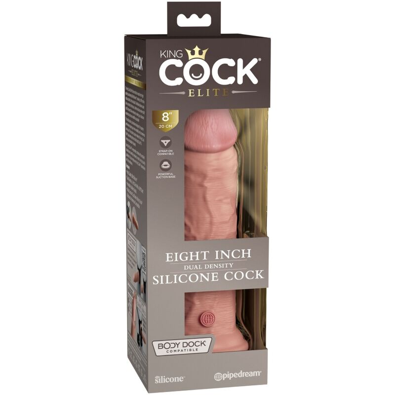 KING COCK - ELITE GODE RÉALISTE EN SILICONE 20.3 CM KING COCK