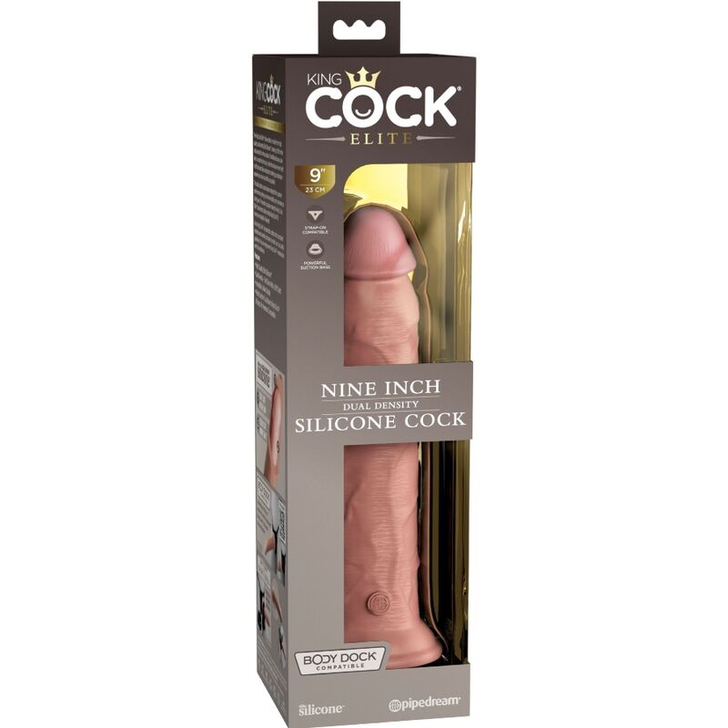KING COCK - ELITE GODE RÉALISTE EN SILICONE 23 CM KING COCK