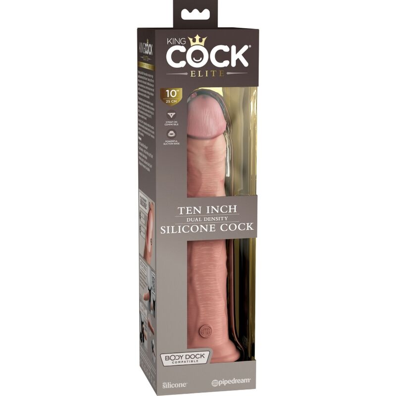 KING COCK - ELITE GODE RÉALISTE EN SILICONE 25.4 CM KING COCK