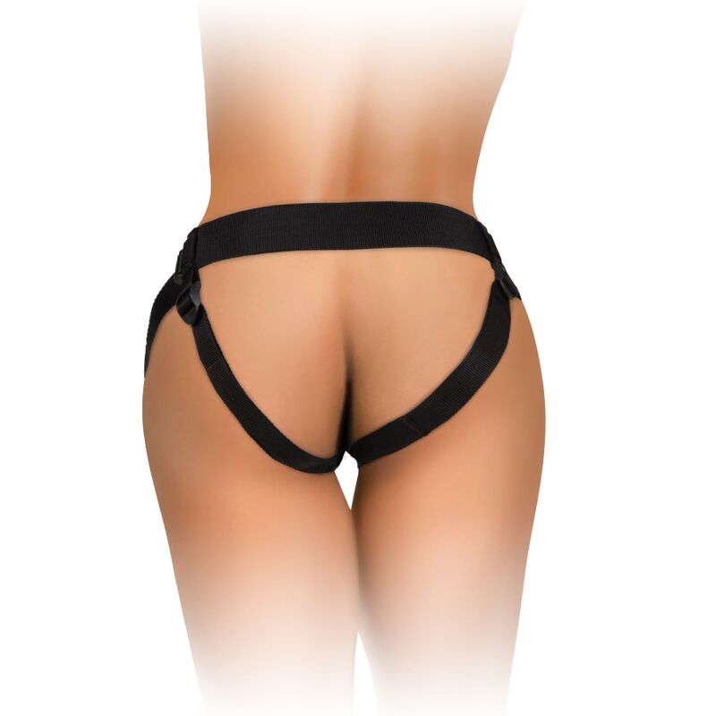 KING COCK - ELITE HARNAIS RÉGLABLE CONFORTABLE AVEC GODE 17.8 CM KING COCK