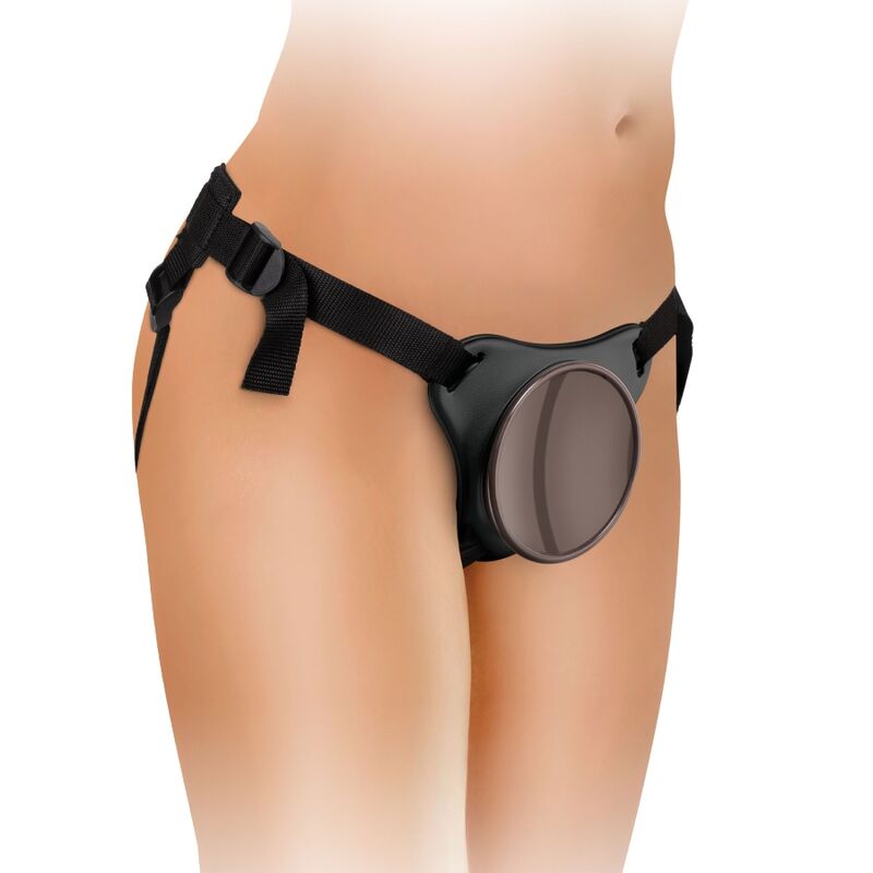 KING COCK - ELITE HARNAIS RÉGLABLE CONFORTABLE AVEC GODE 17.8 CM KING COCK