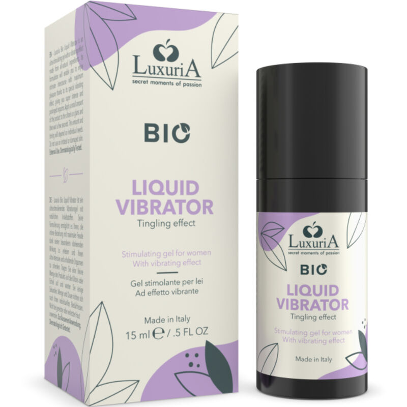 INTIMATELINE LUXURIA - GEL BIO STIMULANT POUR SON EFFET VIBRANT 15 ML INTIMATELINE LUXURIA