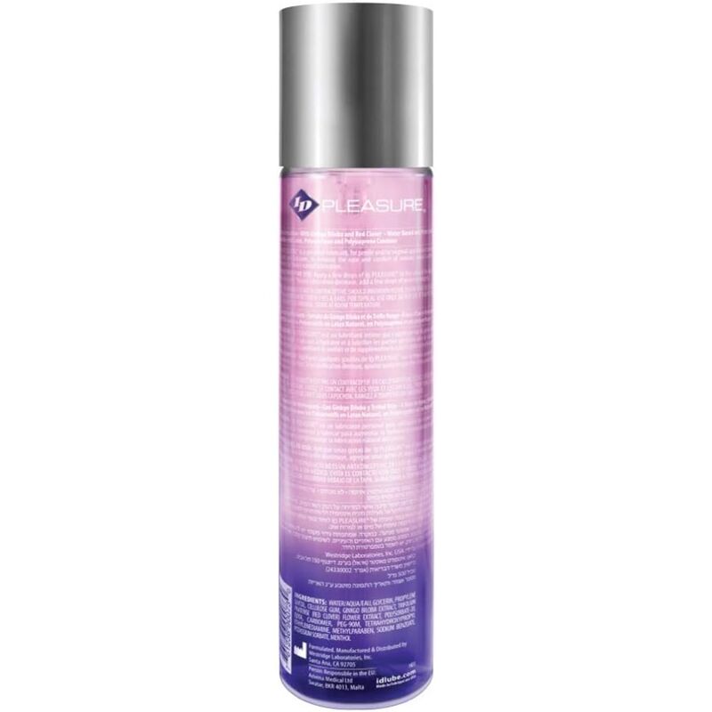 ID PLEASURE - LUBRIFIANT  BASE DEAU SENSATION TINGING 500 ML ID PLEASURE