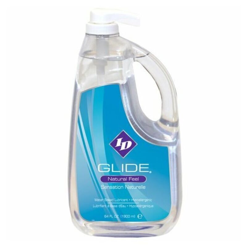 ID GLIDE - LUBRIFIANT À BASE D'EAU + HYPOALLERGÉNIQUE SENSATION NATURELLE 1900 ML ID GLIDE