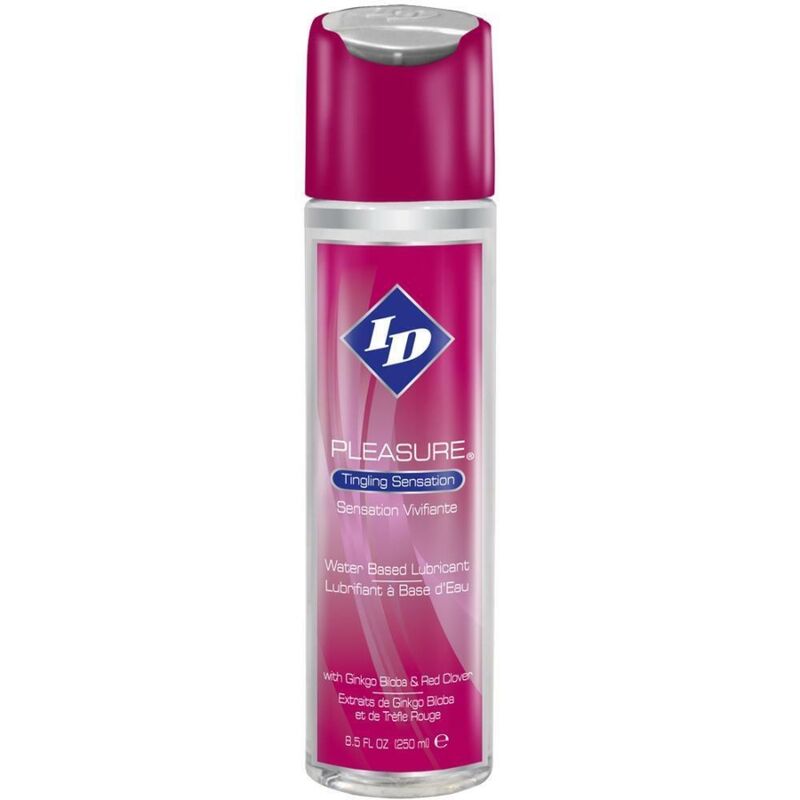 ID PLEASURE - LUBRIFIANT  BASE DEAU SENSATION TINGING 250 ML ID PLEASURE