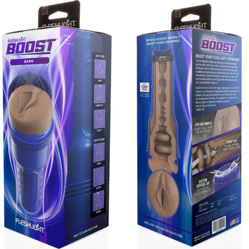 FLESHLIGHT BOOST - MASTURBATEUR DE CHAIR VAGINA BANG MD RP FLESHLIGHT BOOST