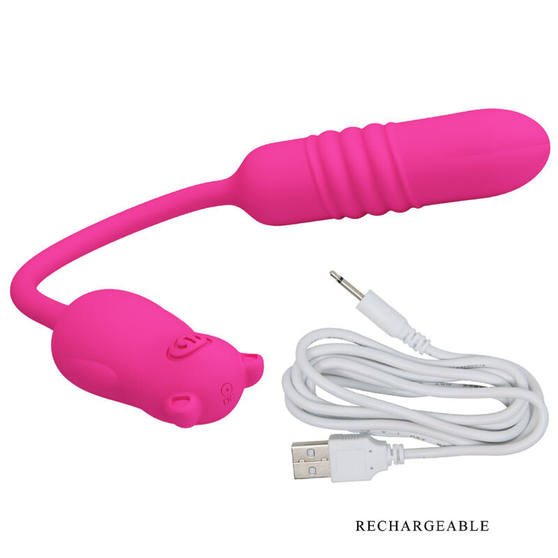 PRETTY LOVE - NOBIKUMA BALLE VIBRANTE EN SILICONE ROSE PRETTY LOVE FLIRTATION