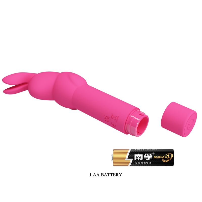 PRETTY LOVE - VIBRATEUR EN SILICONE GERARDO FUSCHIA RABBIT PRETTY LOVE