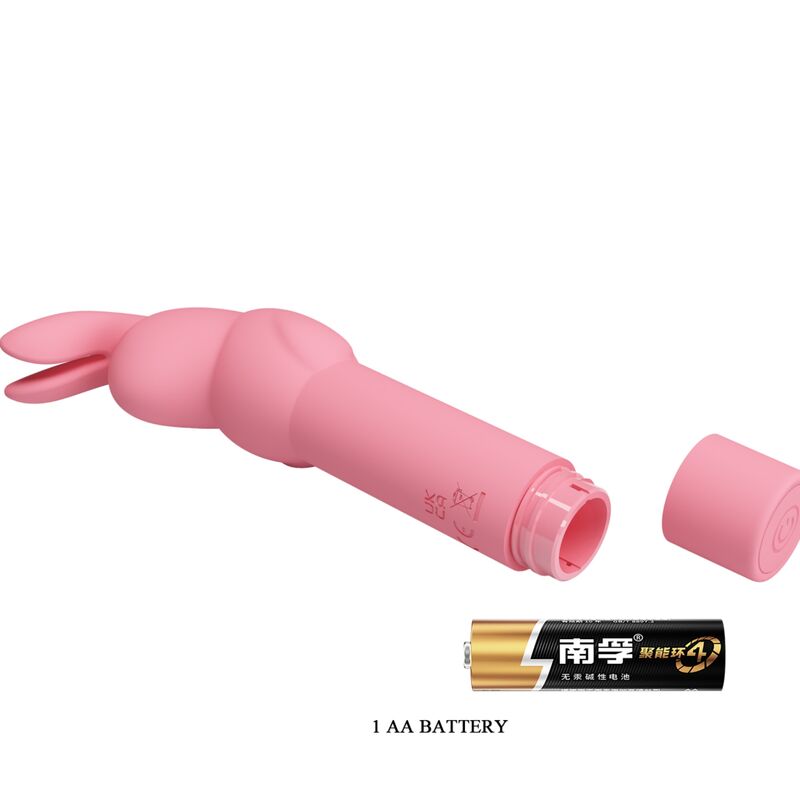 PRETTY LOVE - VIBRATEUR EN SILICONE LAPIN ROSE GERARDO PRETTY LOVE