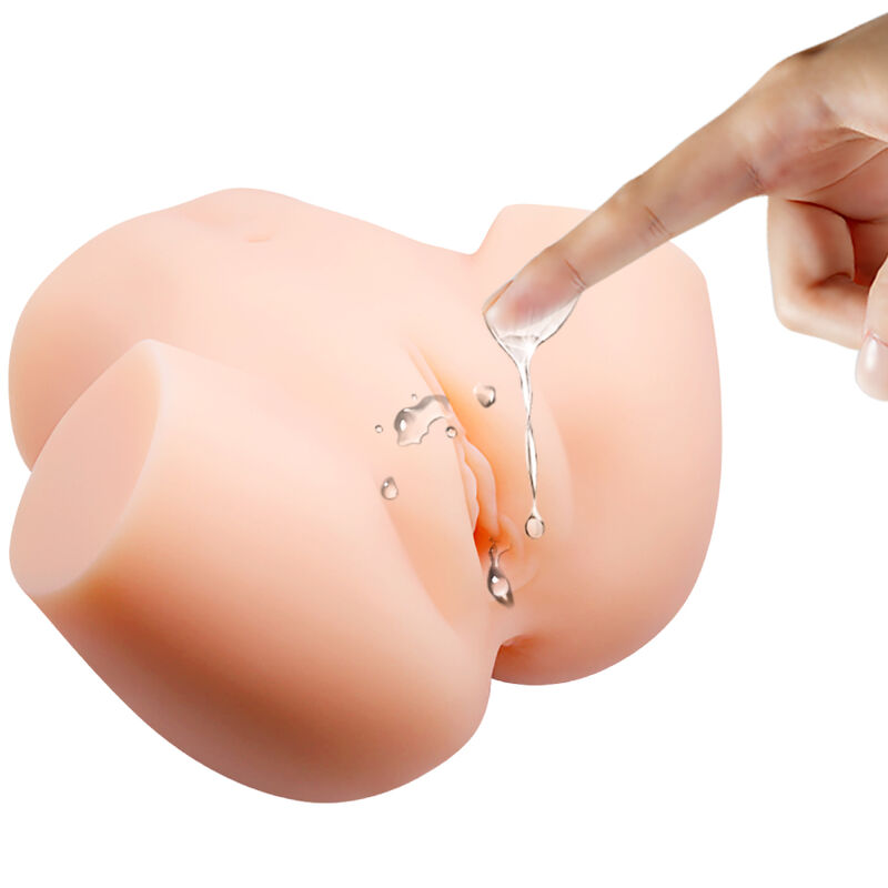 CRAZY BULL - VAGIN ET ANUS RÉALISTES DOUBLE VIBRATION CRAZY BULL