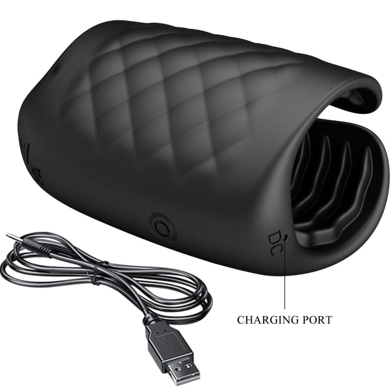 PRETTY LOVE - MASTURBATEUR MANUEL POUR VIBRATEUR RECHARGEABLE GLAND PRETTY LOVE MALE