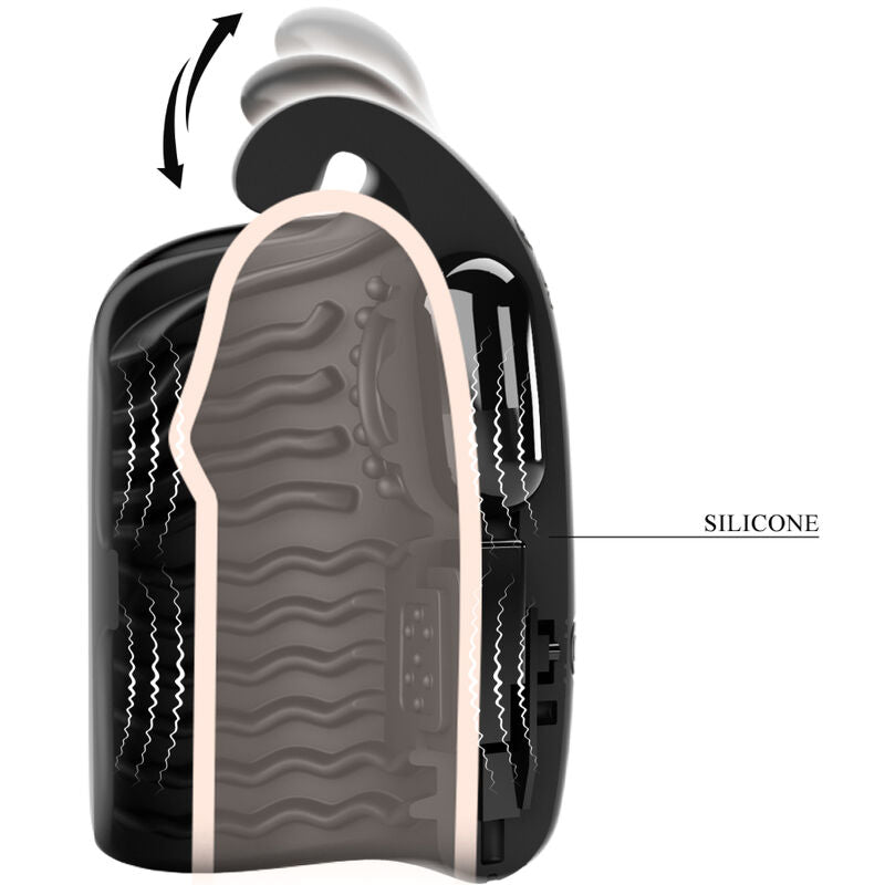 PRETTY LOVE - MASTURBATEUR MANUEL POUR VIBRATEUR RECHARGEABLE GLAND PRETTY LOVE MALE