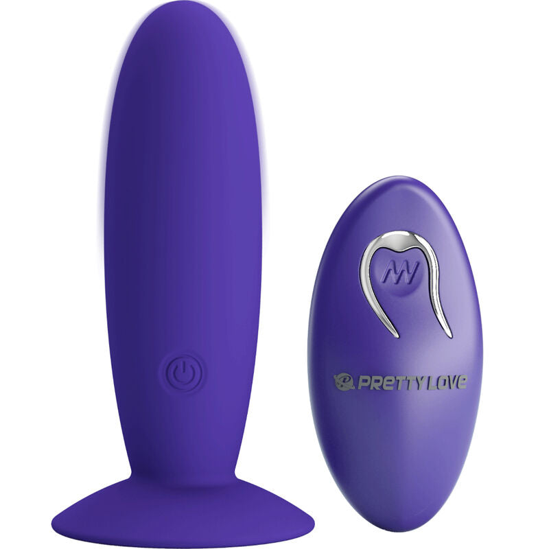 PRETTY LOVE - VIBRATEUR ANAL YOUTH PLUG TÉLÉCOMMANDE VIOLET PRETTY LOVE YOUTH