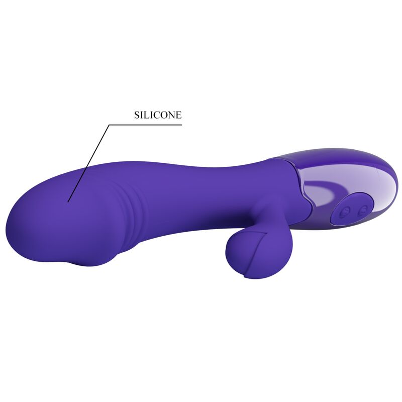 PRETTY LOVE - VIBRATEUR SNAPPY YOUTH & STIMULATEUR DE POINT G VIOLET PRETTY LOVE LED
