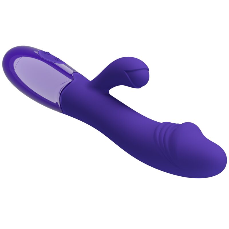 PRETTY LOVE - VIBRATEUR SNAPPY YOUTH & STIMULATEUR DE POINT G VIOLET PRETTY LOVE LED