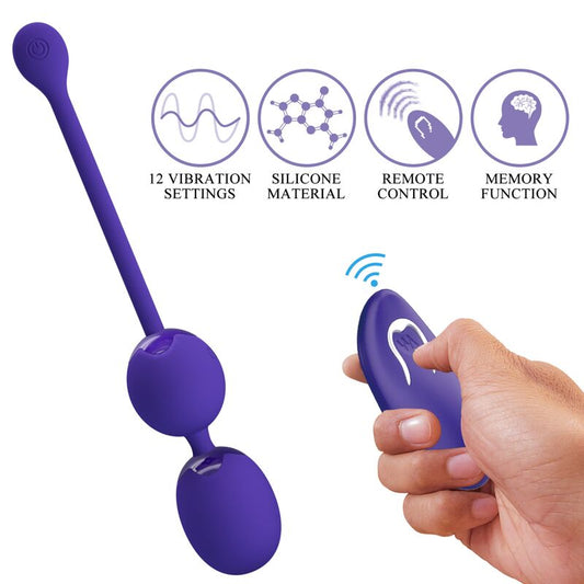 PRETTY LOVE - BALLES TÉLÉCOMMANDÉES WILLIE YOUTH ET VIBRATION VIOLET PRETTY LOVE LED