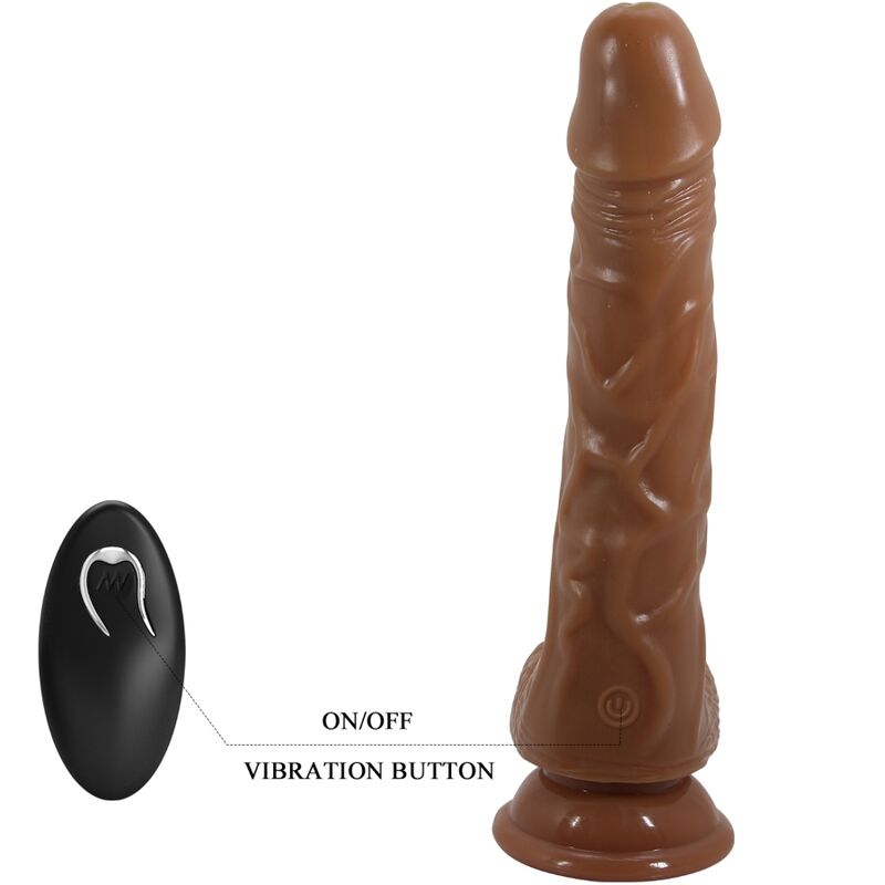 BAILE - BODACH VIBRATEUR RÉALISTE AVEC VENTOUSE TÉLÉCOMMANDE BAILE DILDOS