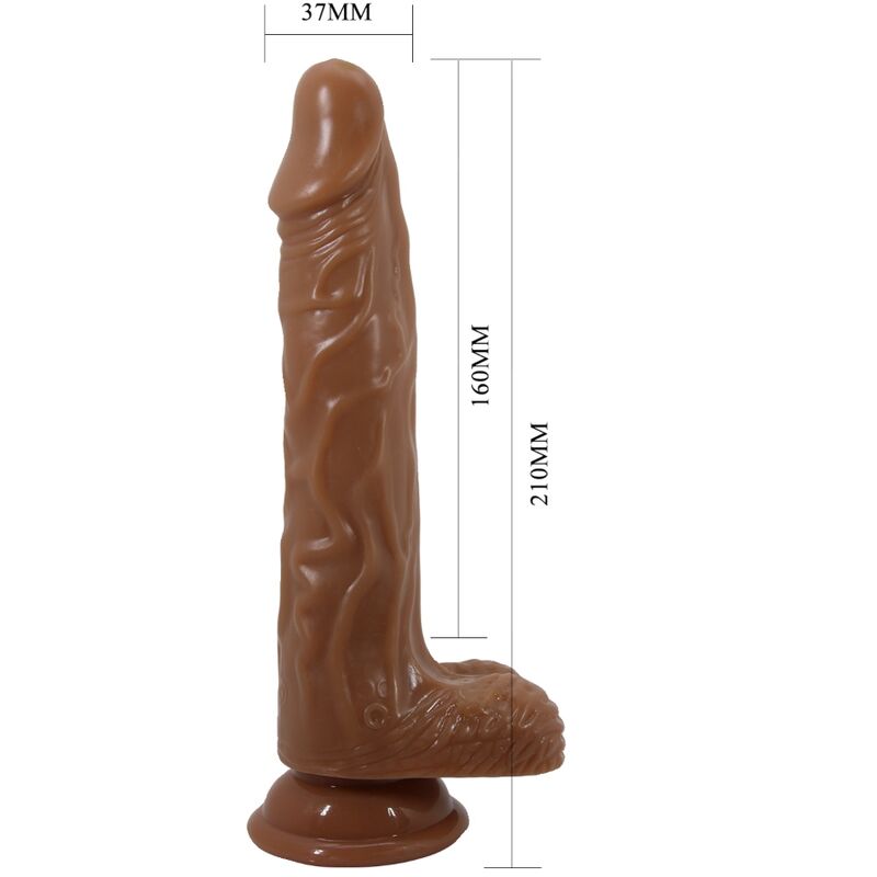 BAILE - BODACH VIBRATEUR RÉALISTE AVEC VENTOUSE TÉLÉCOMMANDE BAILE DILDOS