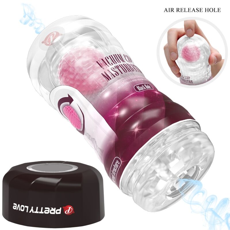 PRETTY LOVE - HOUSSE MASTURBATEUR ROSE PRETTY LOVE MALE