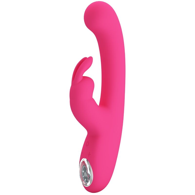 PRETTY LOVE - VIBRATEUR LAMAR LAPIN ET POINT G ROSE PRETTY LOVE LED