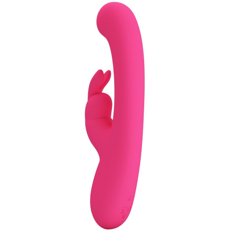 PRETTY LOVE - VIBRATEUR LAMAR LAPIN ET POINT G ROSE PRETTY LOVE LED
