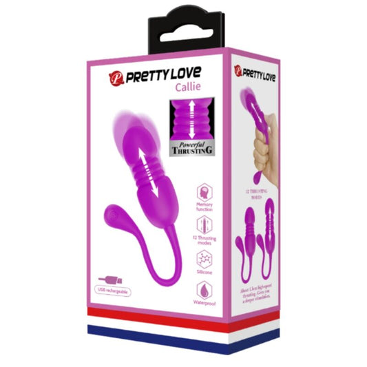 PRETTY LOVE - OEUF VIBRANT RECHARGEABLE CALLIE VIOLET PRETTY LOVE C-TYPE