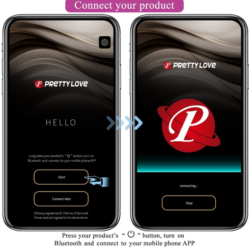 PRETTY LOVE - OEUF VIBRANT RECHARGEABLE CATALINA ROSE PRETTY LOVE SMART