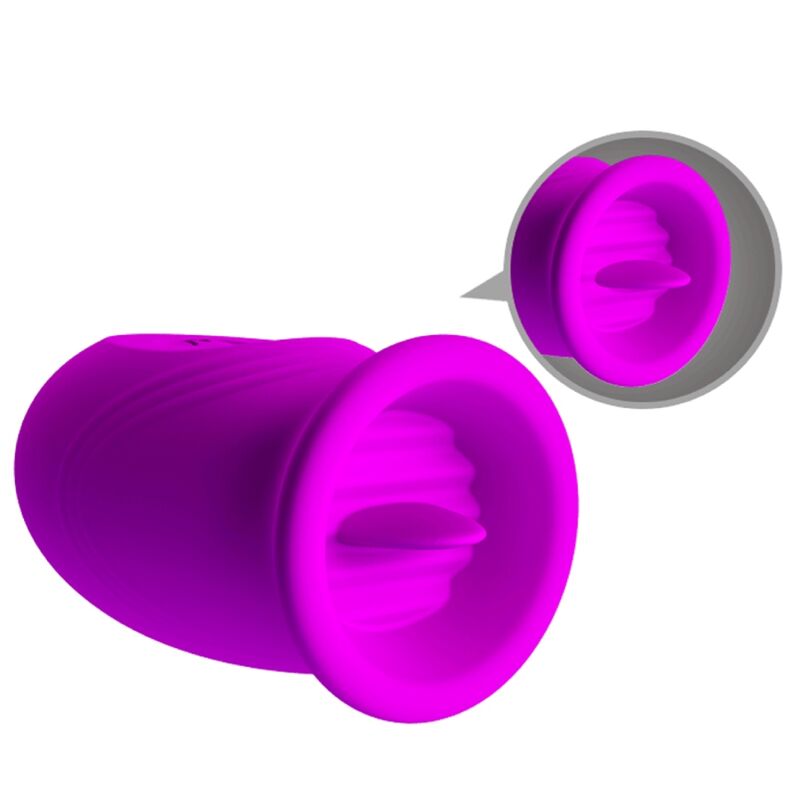 PRETTY LOVE - VIBRATEUR RECHARGEABLE DAISY DUAL EGG VIOLET PRETTY LOVE FLIRTATION