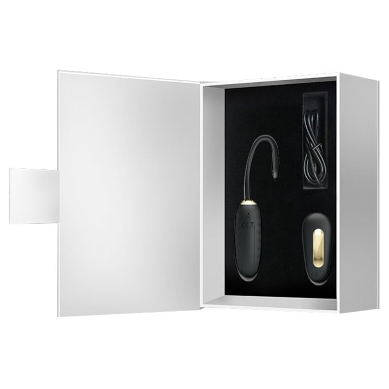 PRETTY LOVE - DOREEN OEUF VIBRANT RECHARGEABLE DE LUXE NOIR TÉLÉCOMMANDE PRETTY LOVE SMART