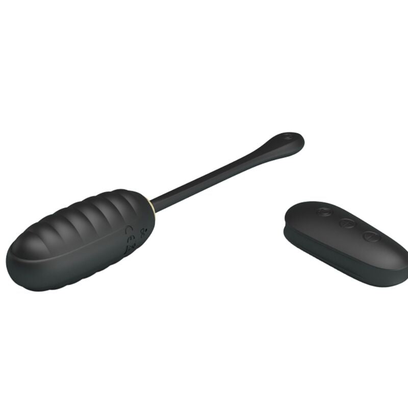 PRETTY LOVE - DOREEN OEUF VIBRANT RECHARGEABLE DE LUXE NOIR TÉLÉCOMMANDE PRETTY LOVE SMART