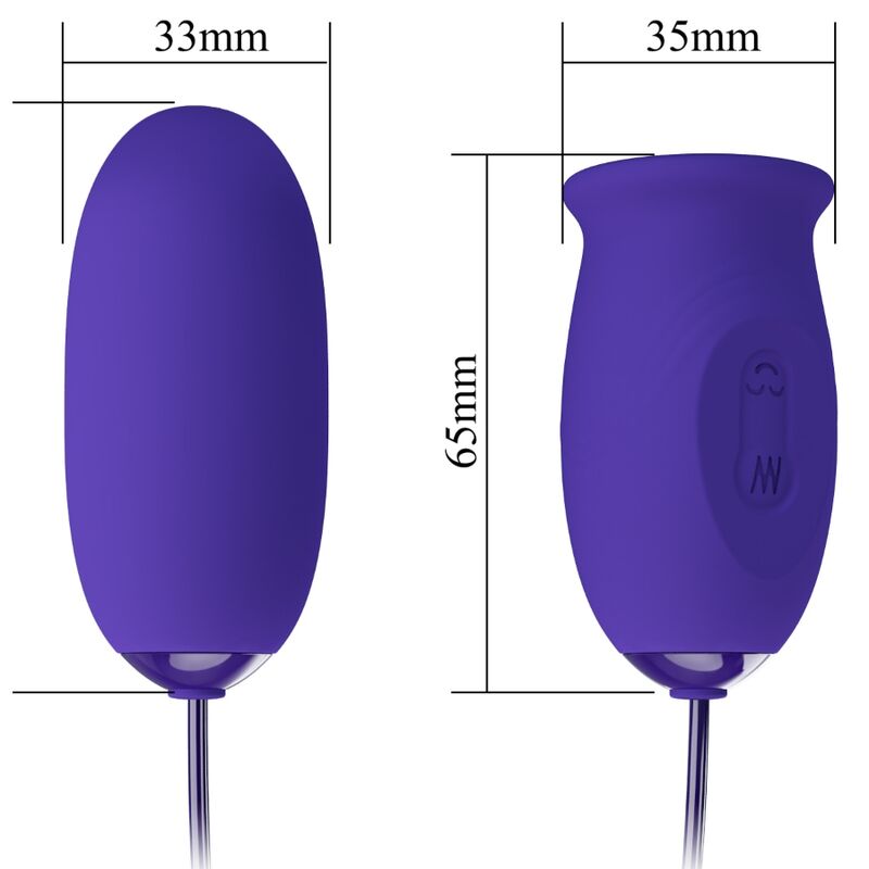 PRETTY LOVE - STIMULATEUR VIBRATEUR RECHARGEABLE DAISY YOUTH VIOLET PRETTY LOVE YOUTH