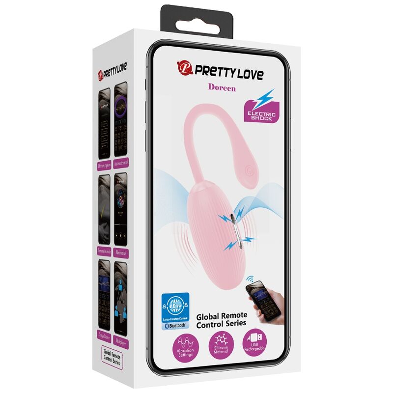 PRETTY LOVE - OEUF VIBRANT RECHARGEABLE ROSE DOREEN PRETTY LOVE SMART