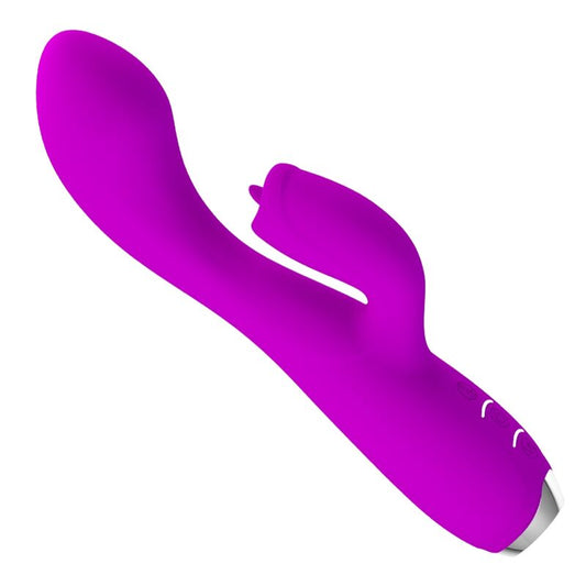 PRETTY LOVE - VIBRATEUR LAPIN RECHARGEABLE GLORIA IMPERMÉABLE VIOLET PRETTY LOVE C-TYPE
