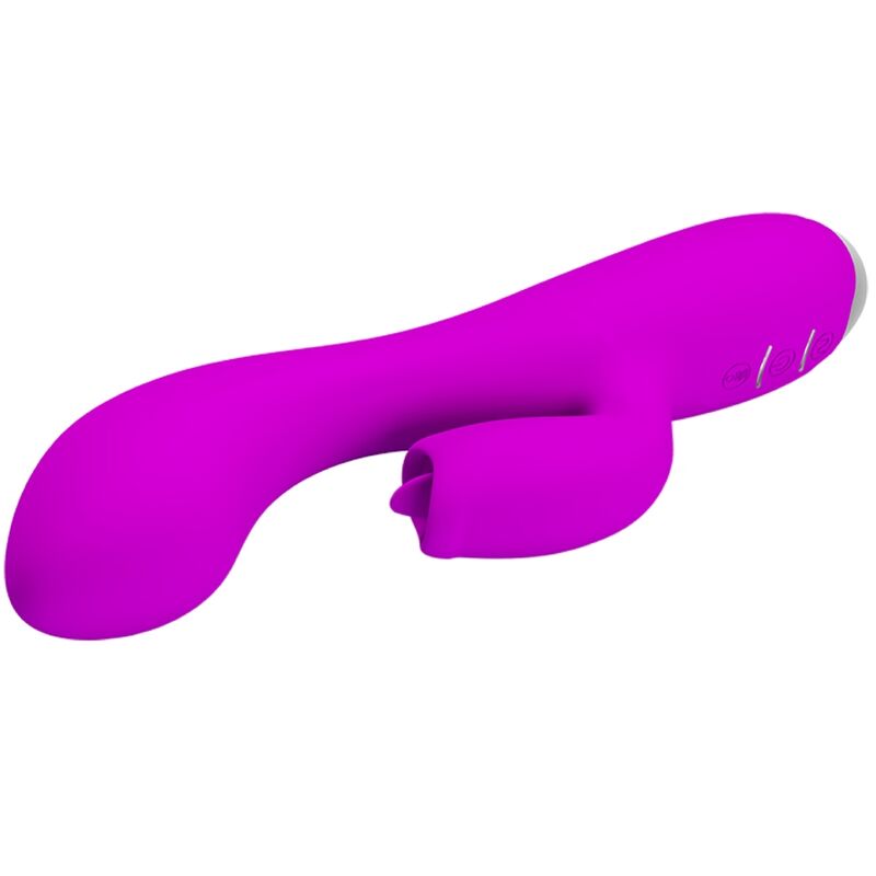 PRETTY LOVE - VIBRATEUR LAPIN RECHARGEABLE GLORIA IMPERMÉABLE VIOLET PRETTY LOVE C-TYPE