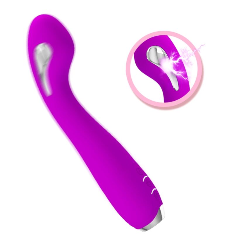 PRETTY LOVE - VIBRATEUR ÉLECTROCHOC RECHARGEABLE HECTOR-IMPERMÉABLE VIOLET PRETTY LOVE FLIRTATION